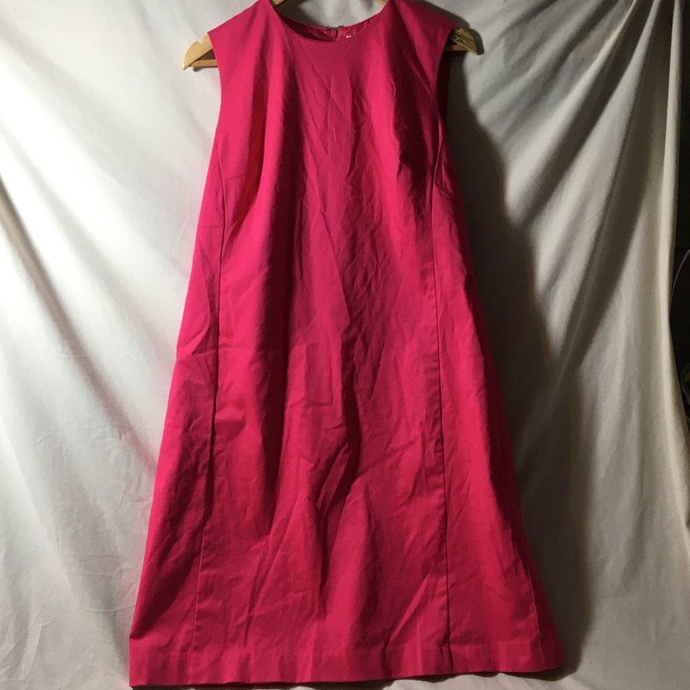 Isaac Mizrahi Hot Pink Sleeveless Dress
